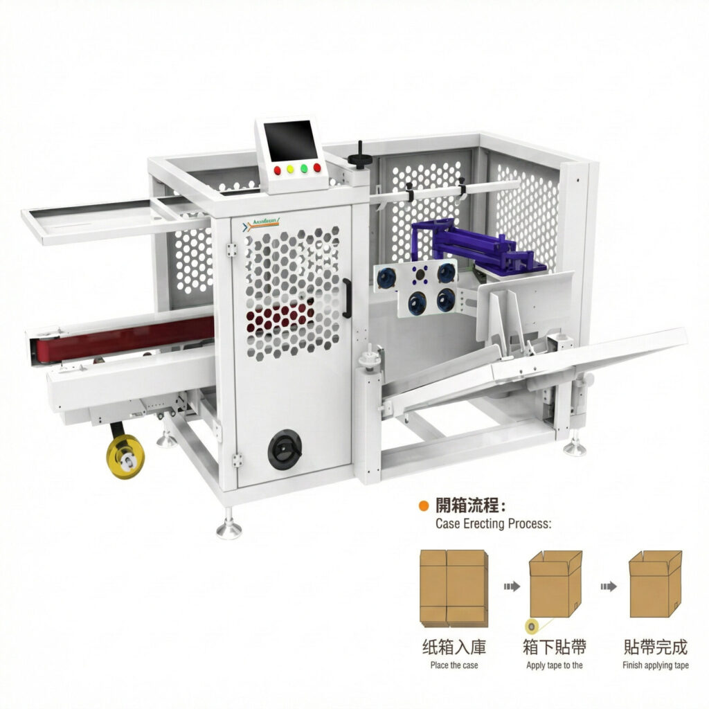全自動開箱封箱機(手臂型)-TKXM-500 TKXM 500 A 1024x1024
